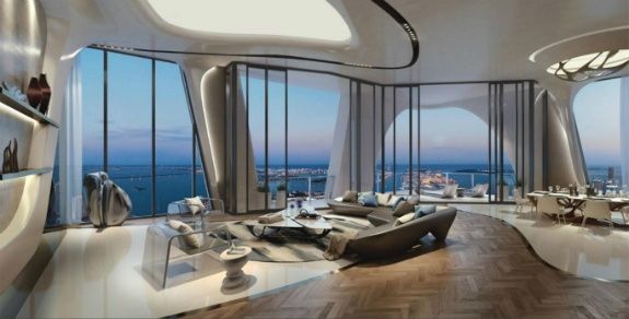Zaha Hadid Luxusgebäude in Miami